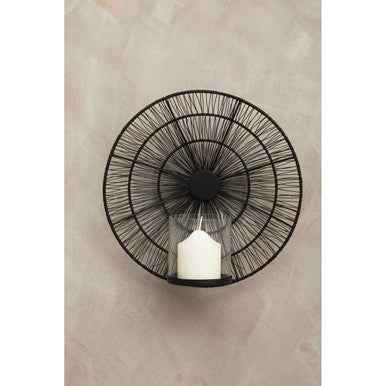 Enzo Black Wire Wall Sconce