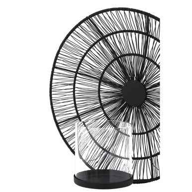 Enzo Black Wire Wall Sconce