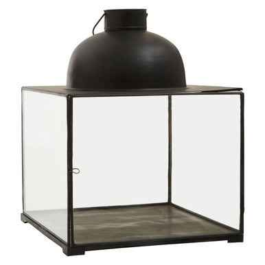 Preston Small Antique Black Lantern