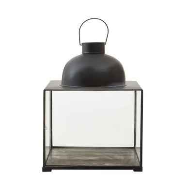 Preston Small Antique Black Lantern