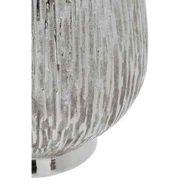 Hesper Large Silver Ceramic Planter