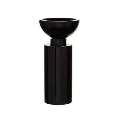 Carrie Small Black Crystal Candle Holder