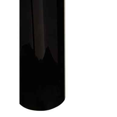 Carrie Medium Black Crystal Candle Holder