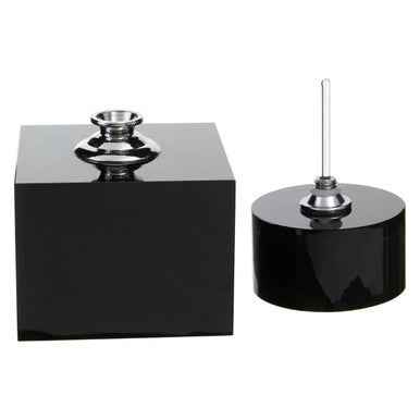 Carrie Black Crystal Large Bottle