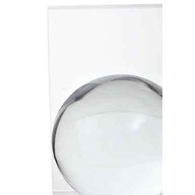 Carrie Set Of 2 Crystal Bubble Bookends