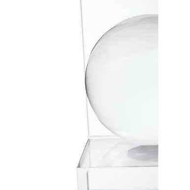 Carrie Set Of 2 Crystal Bubble Bookends
