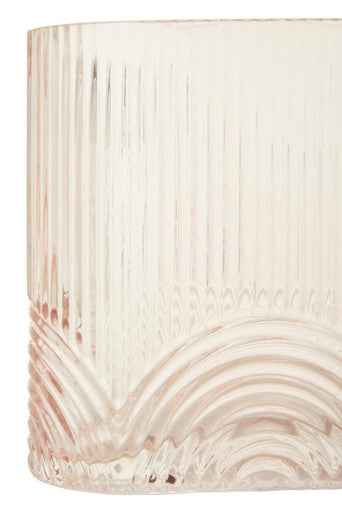 Bardi Small Pink Glass Vase