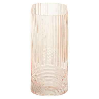 Bardi Large Pink Glass Vase
