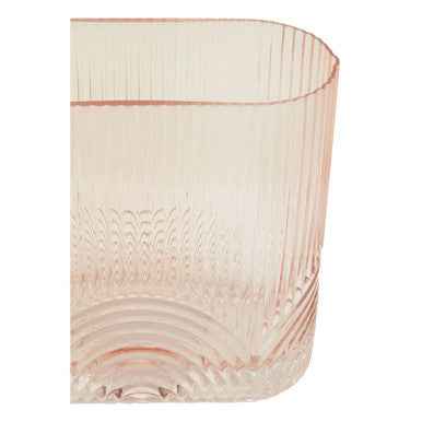 Bardi Large Pink Glass Vase