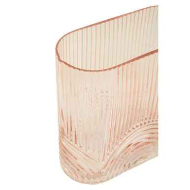 Bardi Large Pink Glass Vase