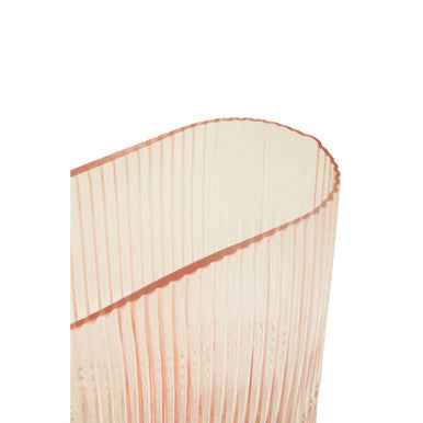 Bardi Large Pink Glass Vase