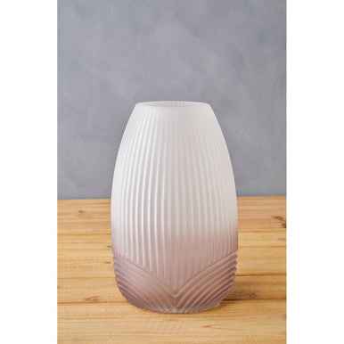 Blyth Small Grey Glass Vase