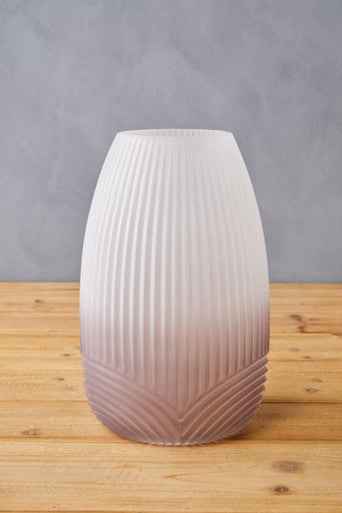 Blyth Large Grey Glass Vase