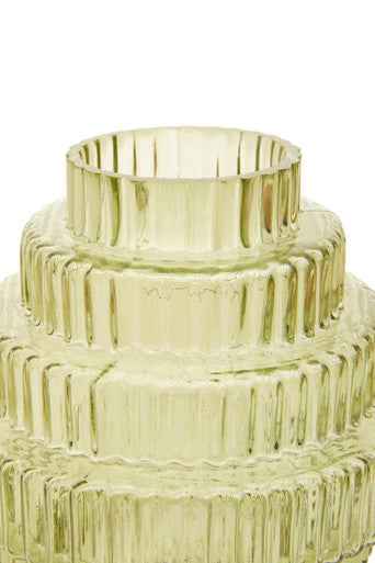 Benka Small Green Glass Vase