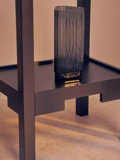 Benka Small Grey Glass Vase