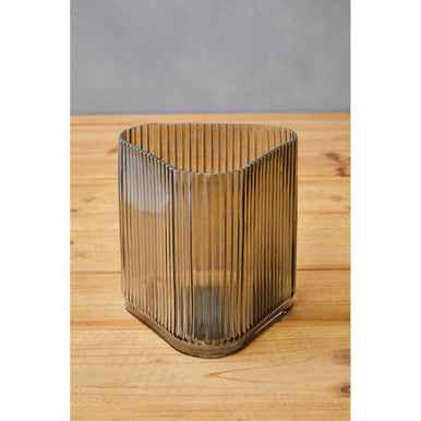 Benka Large Grey Glass Vase