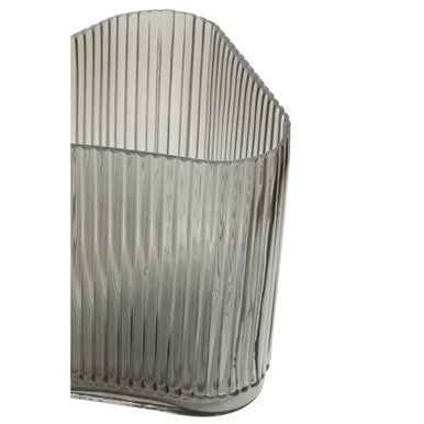 Benka Large Grey Glass Vase
