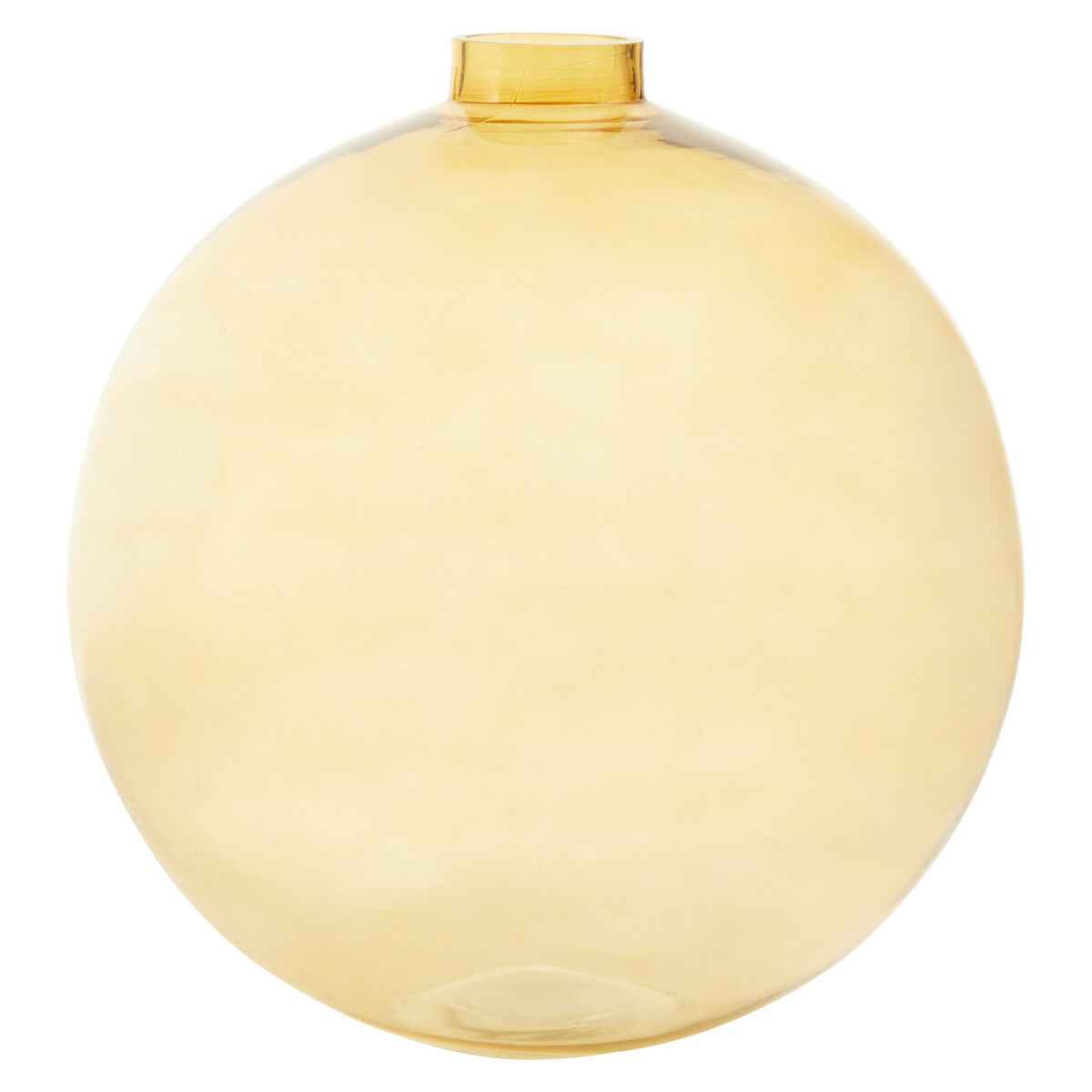 Bree Amber Glass Vase