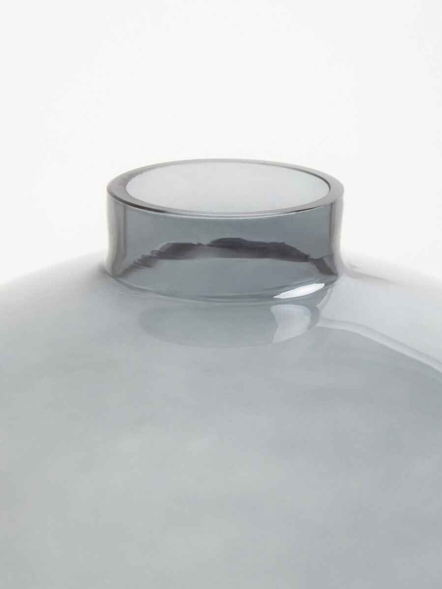 Bree Grey Glass Vase