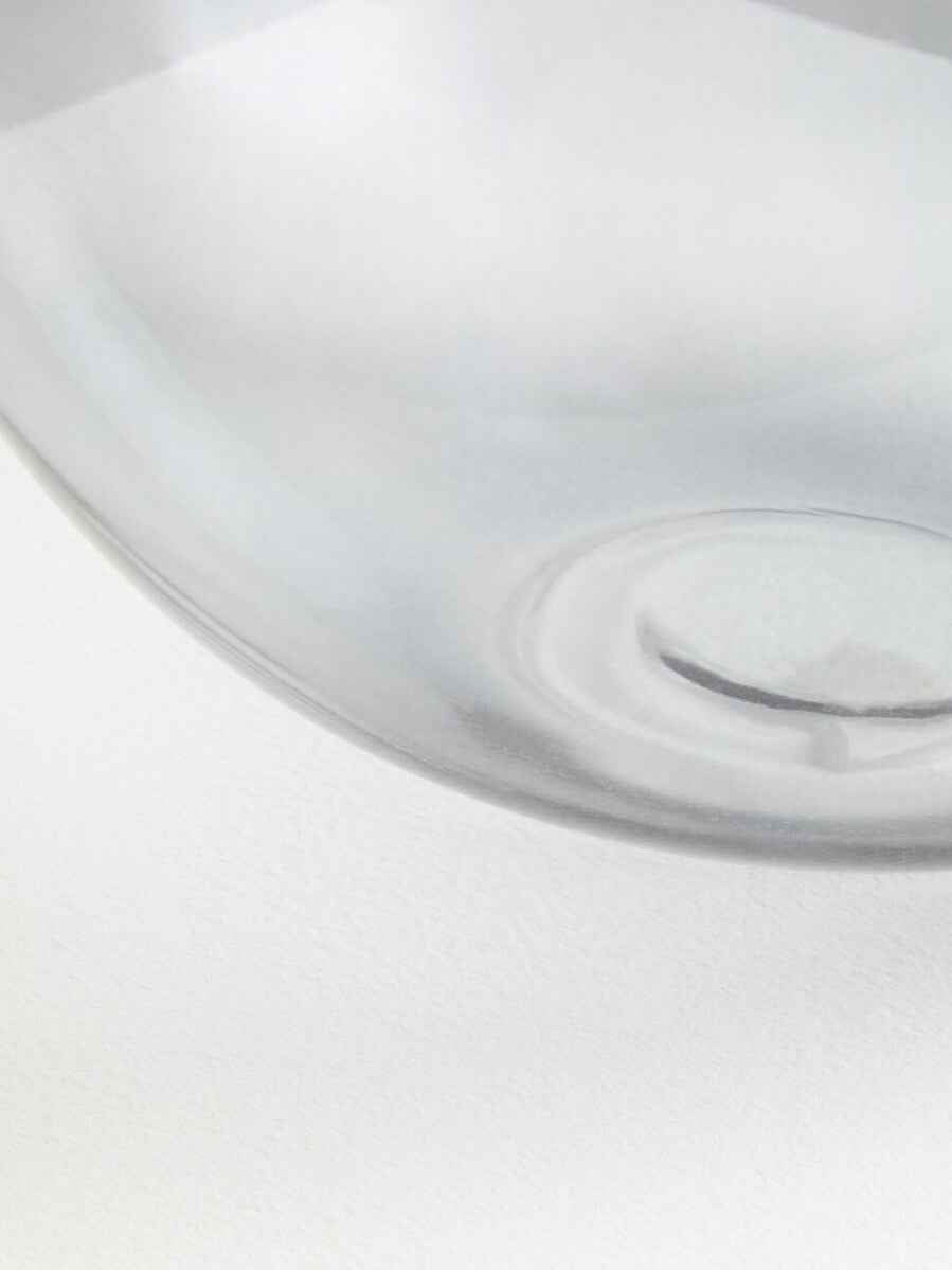 Bree Grey Glass Vase