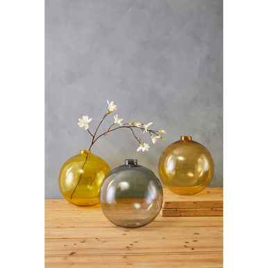 Bree Yellow Glass Vase