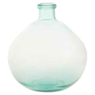Bexley Blue Recycled Glass Vase