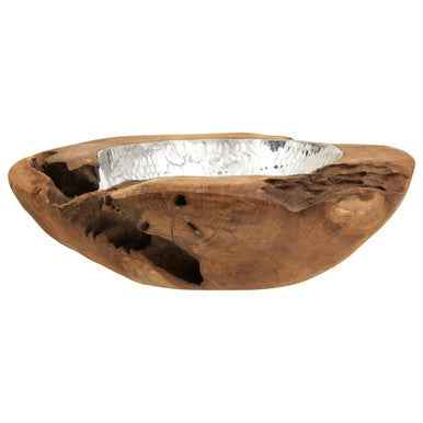 Seraya Teak Wood Bowl