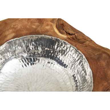 Seraya Teak Wood Bowl