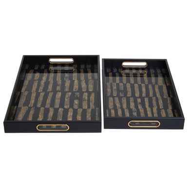Celina Set Of Two Rectangular Trays