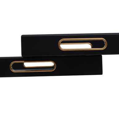 Celina Set Of Two Assorted Colour Rectangular Trays