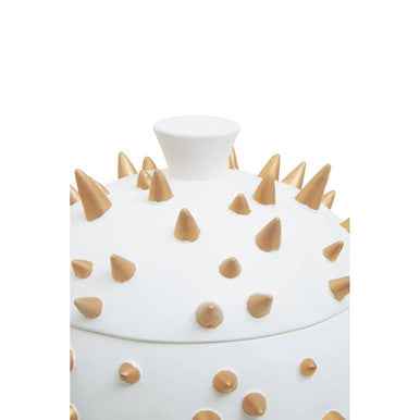 Picos White and Gold Spikes Small Box