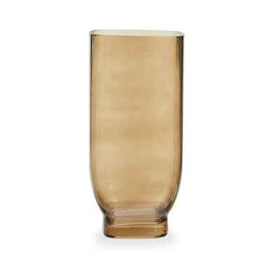 Emer Large Smoked Brown Vase