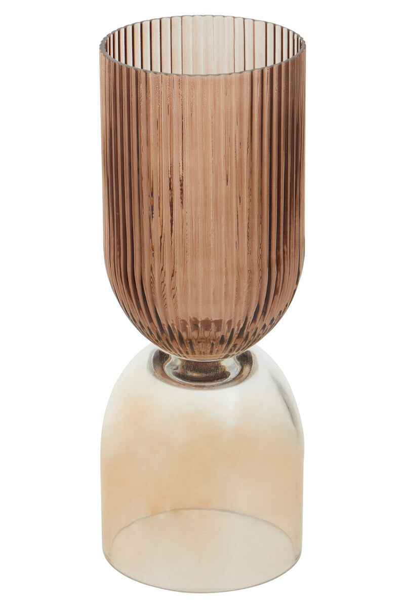 Esma Small Two Tone Glass Vase