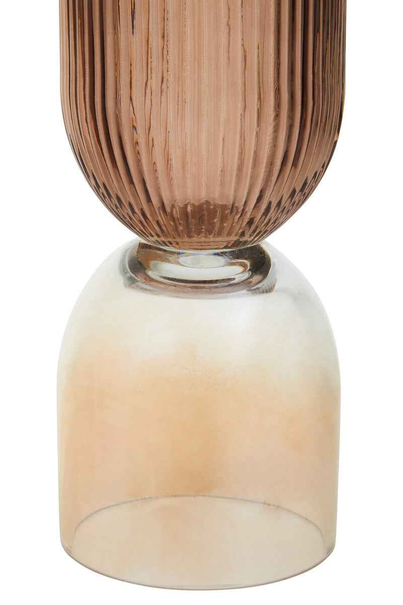 Esma Small Two Tone Glass Vase