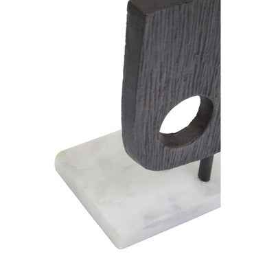 Simbolo Large Assorted Colour Metal Sculpture On Marble Base