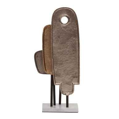 Simbolo Small Assorted Colour Metal Sculpture On Marble Base