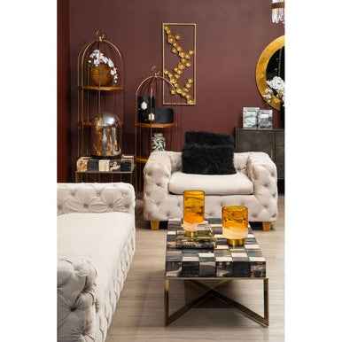 Cleo Small Amber Vase