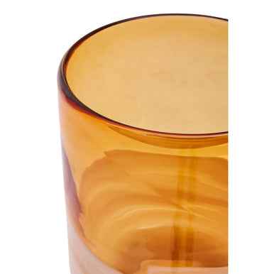 Cleo Small Amber Vase