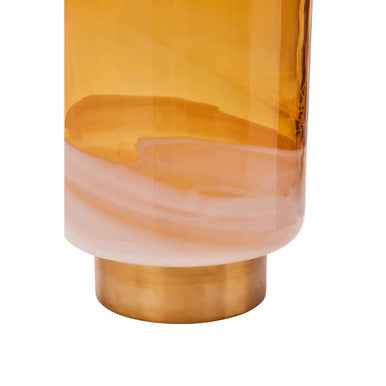 Cleo Small Amber Vase