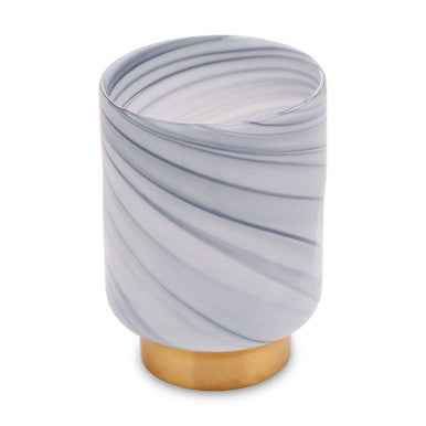 Cleo Small Grey Vase