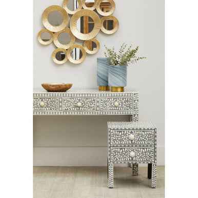 Cleo Small Grey Vase