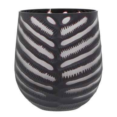 Hessa Small Chevron Cut Vase