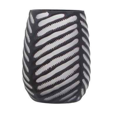 Hessa Large Chevron Cut Vase