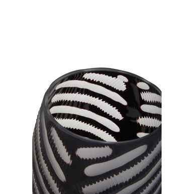 Hessa Large Chevron Cut Vase