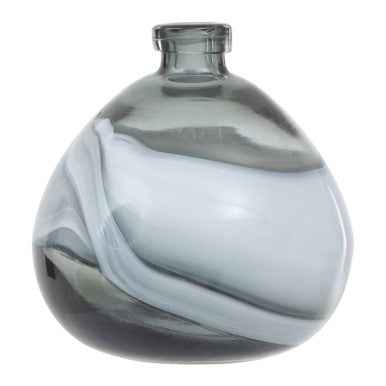 Halla Small Grey Bottle Vase