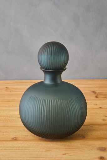 Hira Small Blue Bottle Vase
