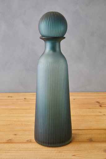 Hira Large Blue Bottle Vase