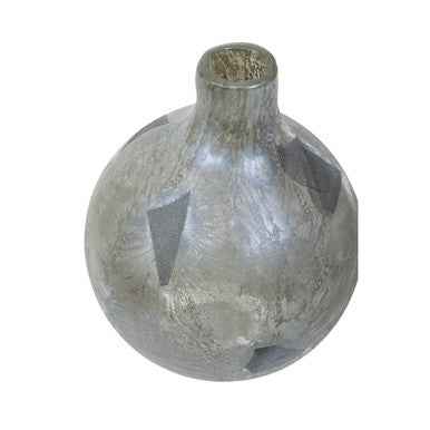 Herbie Small Metallic Effect Bottle Vase