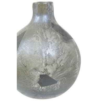 Herbie Small Metallic Effect Bottle Vase