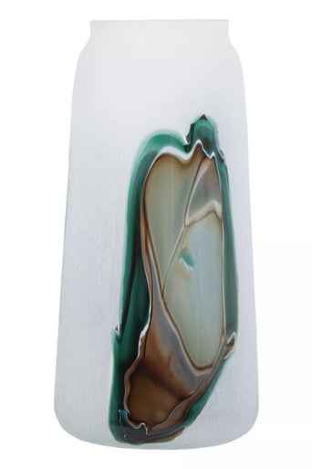 Hakan Tall Glass Vase